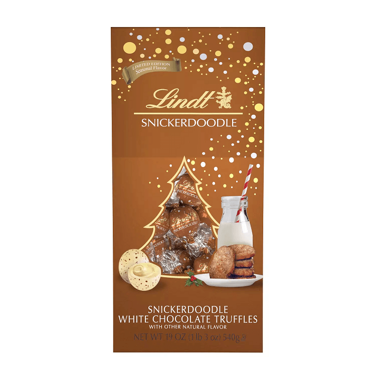 Lindt Snickerdoodle Truffles Christmas Candy